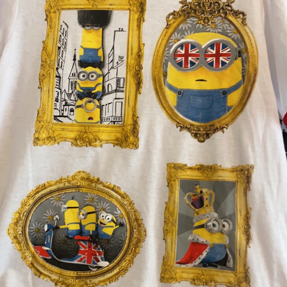 Minions Ringer Top - Picture 2 of 4